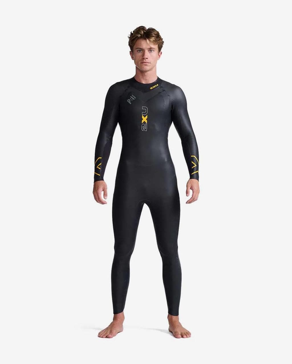 Combinaison néoprène 2XU Propel 1 noir jaune gris - M