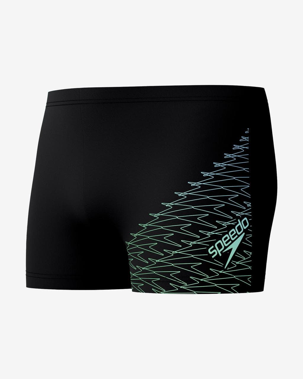 Maillot de bain Speedo Medley Logo Aquashort noir éclipse bleuté - 34