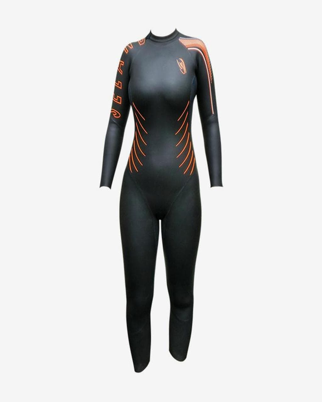 Combinaison néoprène Seland SETI 11 noir orange femme - L