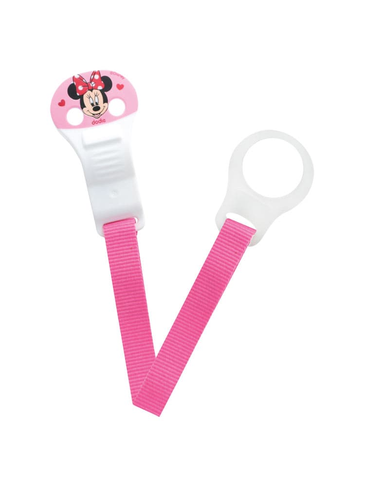 Attache-Sucette Mickey Mouse pour Bébé - Confort et Sécurité Garantis - Modèle : Minnie
