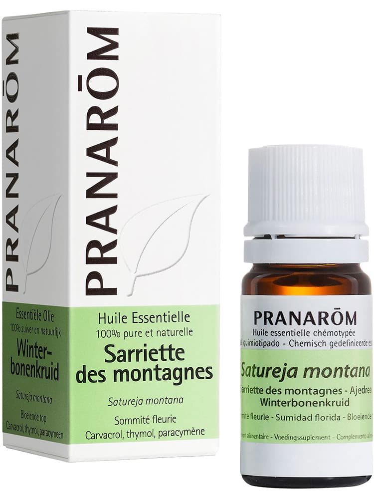 Pranarôm Huile Essentielle Sarriette Des Montagnes Satureja Montana Sommité Fleurie Hect 5 ml
